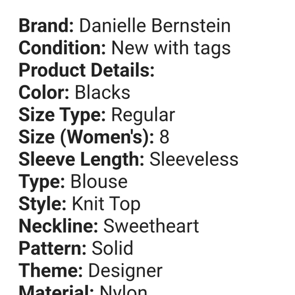 🎀Clearance🎀 NWT Danielle Bernstein Black Lace Sheer Thong Bodysuit $69 sexy!! - Picture 5 of 7